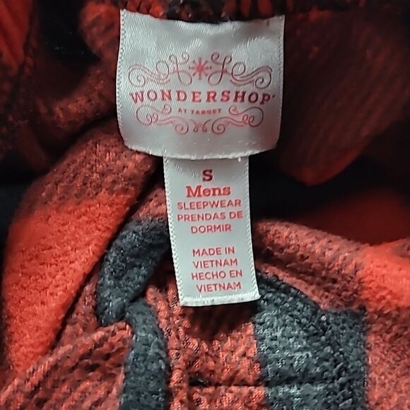 Buffulo Plaid Fleece Pajamas Pants Men's Size S - Picture 2 of 4